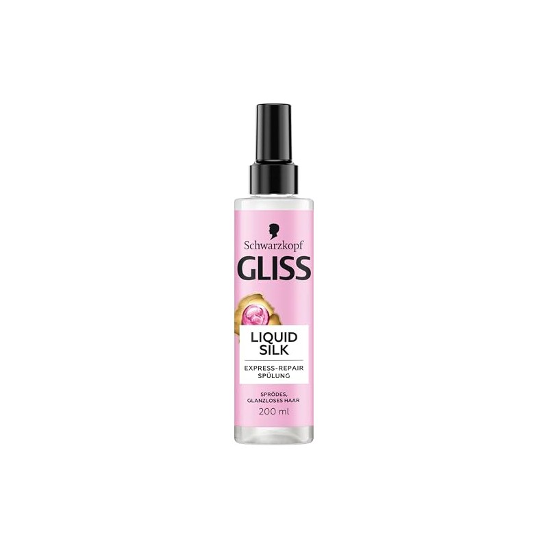 Gliss Express Repair Conditioner Liquid Silk (200 ml), Conditioner for