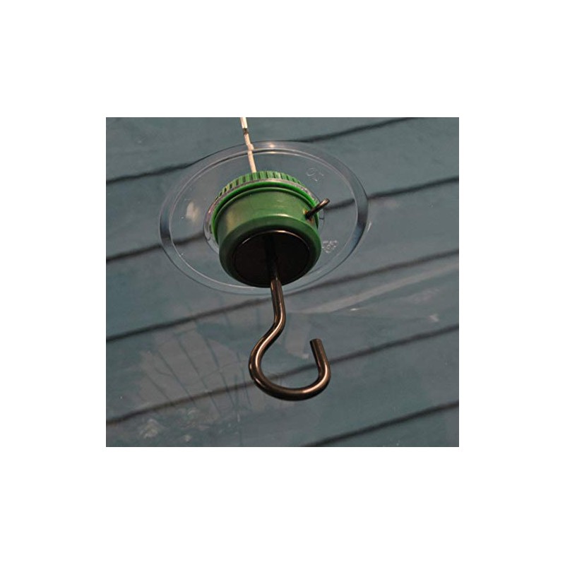 Hanging Hook & Collar for Squirrel Proof Bird Feeder Baffle