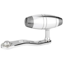 GOMEXUS CL95 Reel Handle for Daiwa and Shimano Bait Reels, Aluminum Single Handle for Ocea Jigger Thorium, Seaborg, Saltiga for Jigging, Bluefish, Boat Fishing, 95mm Handle Arm, Replacement 85mm