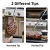 2 Pezzi Pinze da Cucina Inox, Pinzette Lunghe 30 cm