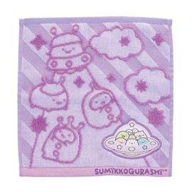 Marushin 6575041300 Hand Towel, Sumikko Gurashi, Wonderful, San-X, Sumikko, Cute, Girls, Towel, Mini Towel, Handkerchief, Cotton