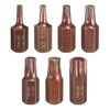 HARFINGTON 7pcs T20/T25/T30/T40/T45/T50/T55 Torx Screwdriver Bit 10mm Hex Shank 30mm