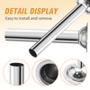 Saihisday 4 Sizes #5 Sausage Stuffer Nozzles Stuffing Tubes Stainless