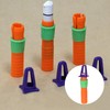 TEHAUX 15pcs Oil Pastel Extender, Crayon Holder, Oil Painting Stick