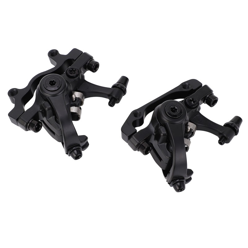 2PCS Bike Disc Brake Kit Aluminum Alloy Bilateral Drive Mechanical