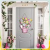 Spring Door Hanger for Front Door Decoration Spring Wreaths Sign