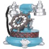 Antique Telephone Ornaments Retro Phone Shape Piggy Bank Home Resin