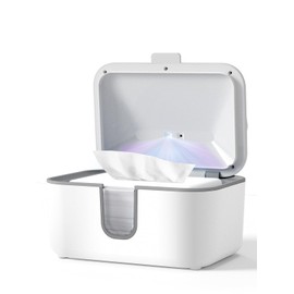 MOMYEASY Baby Wipe Warmer, Surround Even Heating Baby Wet Wipes Dispenser, Diaper Wipe Warmer with Temperature Display and Night Light