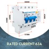 Innfeeltech 1 Pcs 63 Amp Current 230V Miniature Circuit Breakers