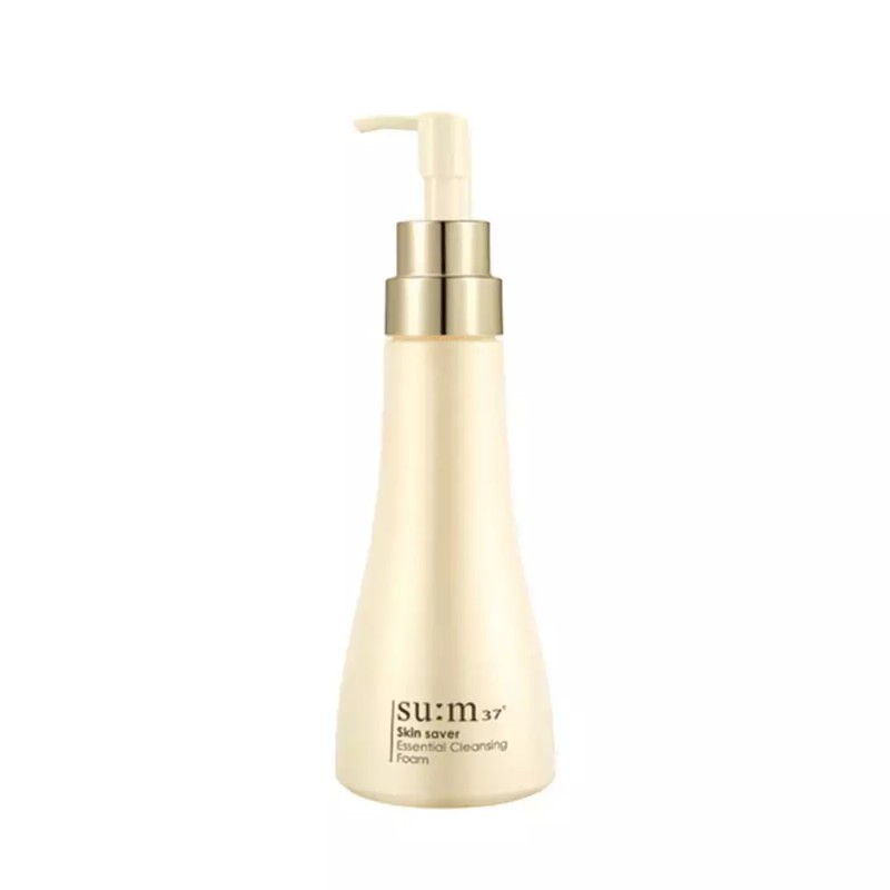 스킨세이버 숨37 스킨세이버 에센셜 클렌징 폼 250ml×1개 저자극 고보습 Sooryehan