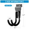 PYBTOOL 12Pack Slatwall Hooks Heavy Duty Slatwall Accessories Garage Small