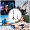 Selfie Stick Tripod and Mini Tripod Set, Black Table Tripod