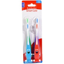 Smart Care Brush Buddies 4 pk.Toothbrushes by Brush Buddies