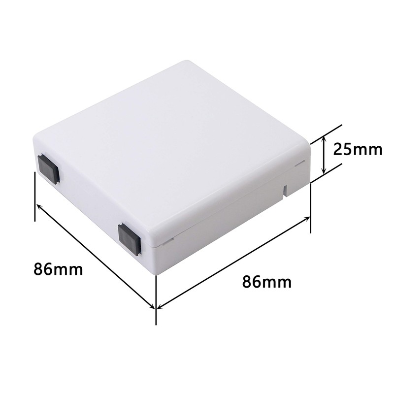 GELRHONR Fiber Optic Box, Junction Box, Double Connection, SC Type,