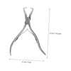 LALAFINA 1 Pair Hair Extension Pliers Stainless Tool for Salon