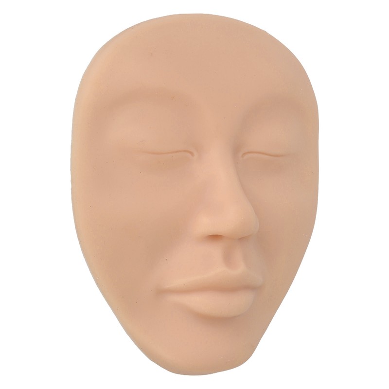 5D Makeup Practice Mannequin Solid Silicone Elastic Soft Microblading Supplies