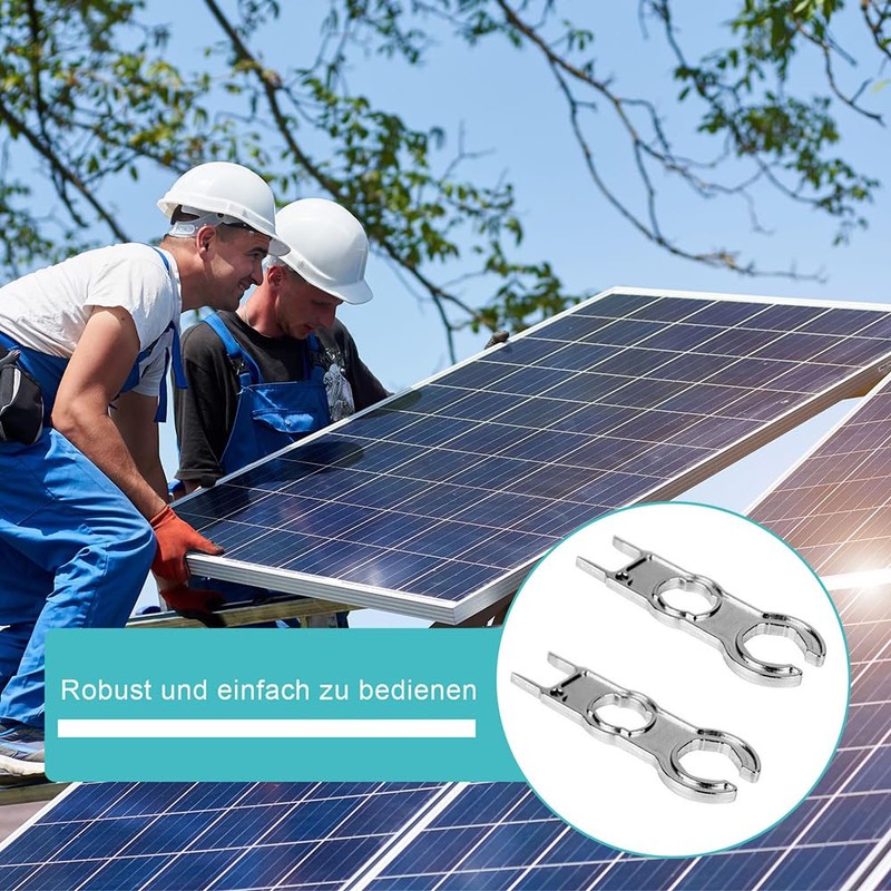 Solar Wrench,2 Pieces MC4 Tool,MC4 Key Solar Tool,MC4 Keys,Solar Wrench