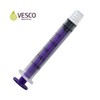 Vesco Medical ENFit Low Dose Tip Syringes, 3ml (Pack of