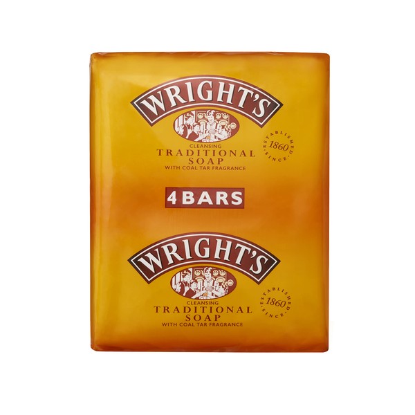 Wright's Coal Tar Soap 4 pack