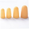 Outanaya 25Pcs Rubber Fingertip Caps Static Protective Covers for Counting
