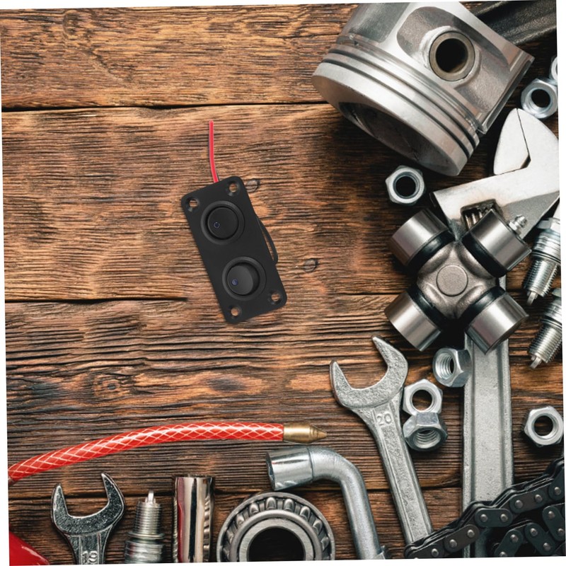 FUNOMOCYA Gang Toggle Switch Panel for Vehicle Easy to Install