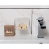 Addis 517872 Invisifix Bathroom Soap Dish holder, Translucent, 9.5 x