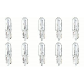 CEC Industries #2723 Bulbs, 12 V, 2.28 W, W2x4.6d Base, T-1.5 Shape (Box of 10)