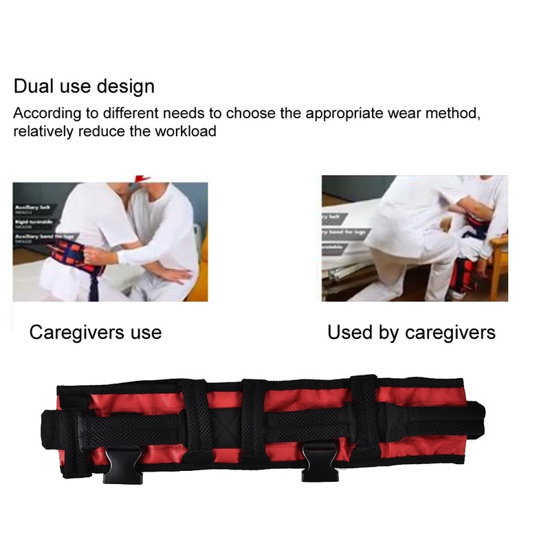 Medical Transfer Belt Patient Lift Sling Assistant Rehabilitation Belt with
