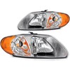LBRST Headlight Assembly Fit with 2001-2007 for Dodge Caravan for