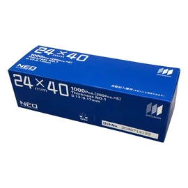 Matsunami Cover Glass No.1 0.9 x 1.6 inches (24 x 40 mm), Pack of 1000