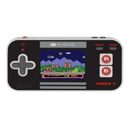 My Arcade Gamer V Classic-Red: Portable Gaming System with 220 Games, 2.5" Color Display, Pocket Size (DGUN-3911)