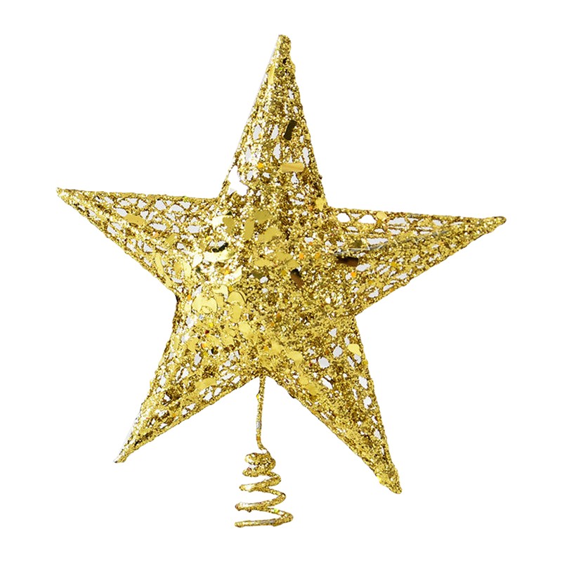 Christmas Tree Topper for Xmas Tree 10 Inch Lighted Star