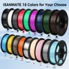 iSANMATE PETG Filament 1.75mm 3D Printer Filament Skin 1KG High