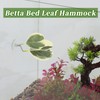 CAPASTEC Betta Fish Bed, Betta Leaf Bed, Plastic Betta Hammock,