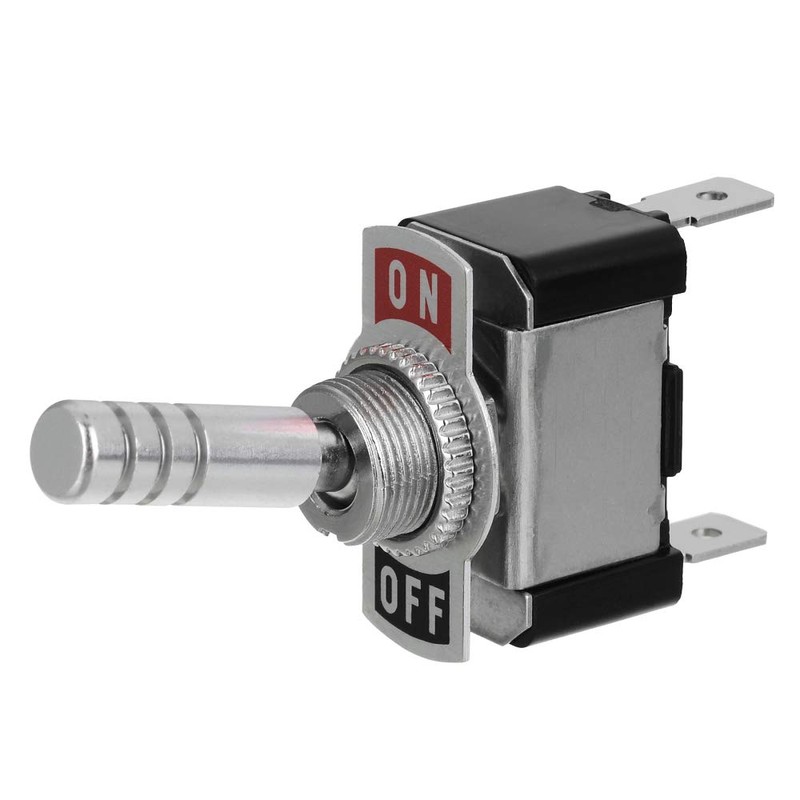 Jtron Rocker Switch 12V 20A/24V 10A, Rocker Switch 2P SPST