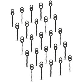 AMZfishing 25 x Boilie Screws with Round or Oval Ring | Bait Screws | Boilie Assembly | Hair Rig | Carp Fishing | Carp Fishing | Carp Fishing | Carp Fishing