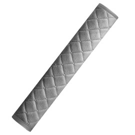 Extra Long Seatbelt Covers for Adults Kids Women & Men, Super Soft Car Seat Belt Strap Cushion for Sedan SUV Trucks, Shoulder Neck Chest Protector Pad, Auto Interior Accessories, 1pc, Grey, 50cm