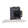 PCIe 3.0 X4 to SATA 3 Adapter Card High Speed