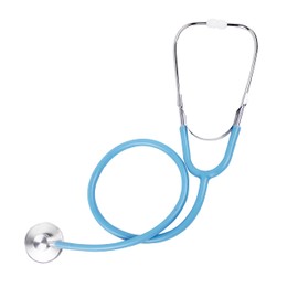 HERMED Estetoscopio Premier Campana Simple Para Exploración Médica, Adulto, Color Celeste, Dispositivo Médico para Profesionales de la Salud como Médi