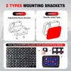 6 Gang Switch Panel with Automatic Dimmable On-Off LED Switch
