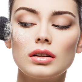 Claraline HD Loose Powder Form, Paraben-Free, Lightweight, Breathable, Long-Lasting, Transparent, Flawless Matte Finish, Face Setting Makeup Gift for Women, Warm Amber