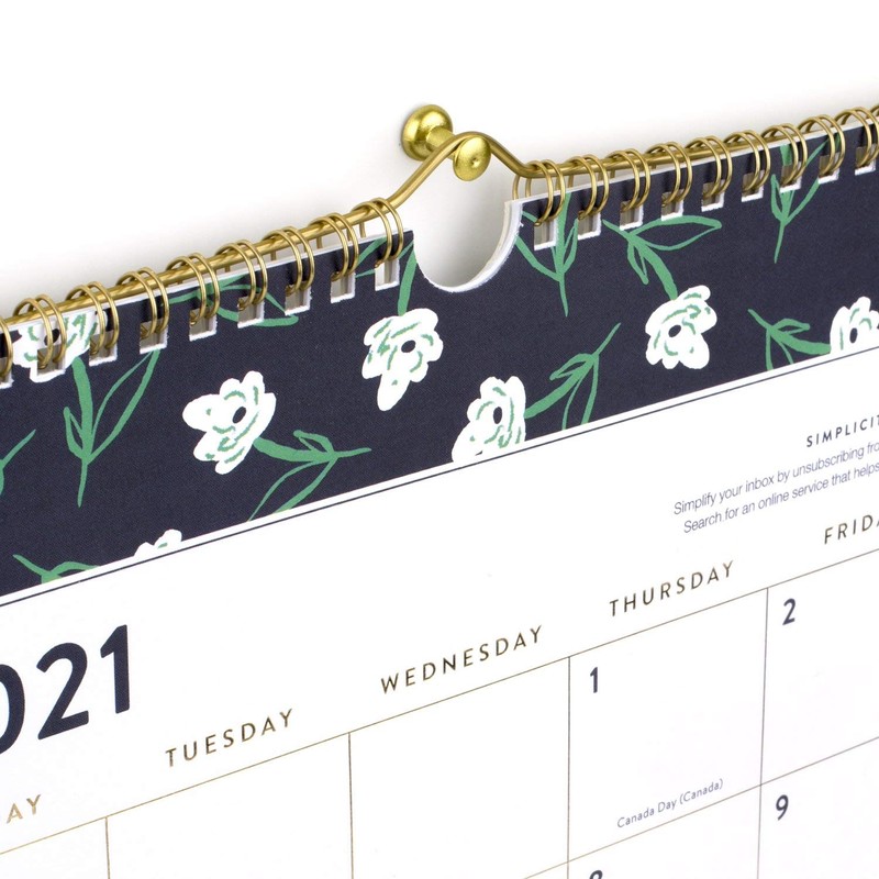 AT-A-GLANCE Academic Wall Calendar 2021-2022, Simplified by Emily Ley for