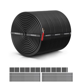 18 Gauge Wire 2 Conductor Electrical Wire, 18 AWG Wire Stranded PVC Cord, 12V Low Voltage/Tinned Copper/Flexible/18/2 Wire for Automotive Wire LED Strips Lamp Lighting Marine ((200FT-60.96M)