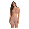 Leonisa Short De Control Moderado Almohadillas Removibles Color Marrón Talla
