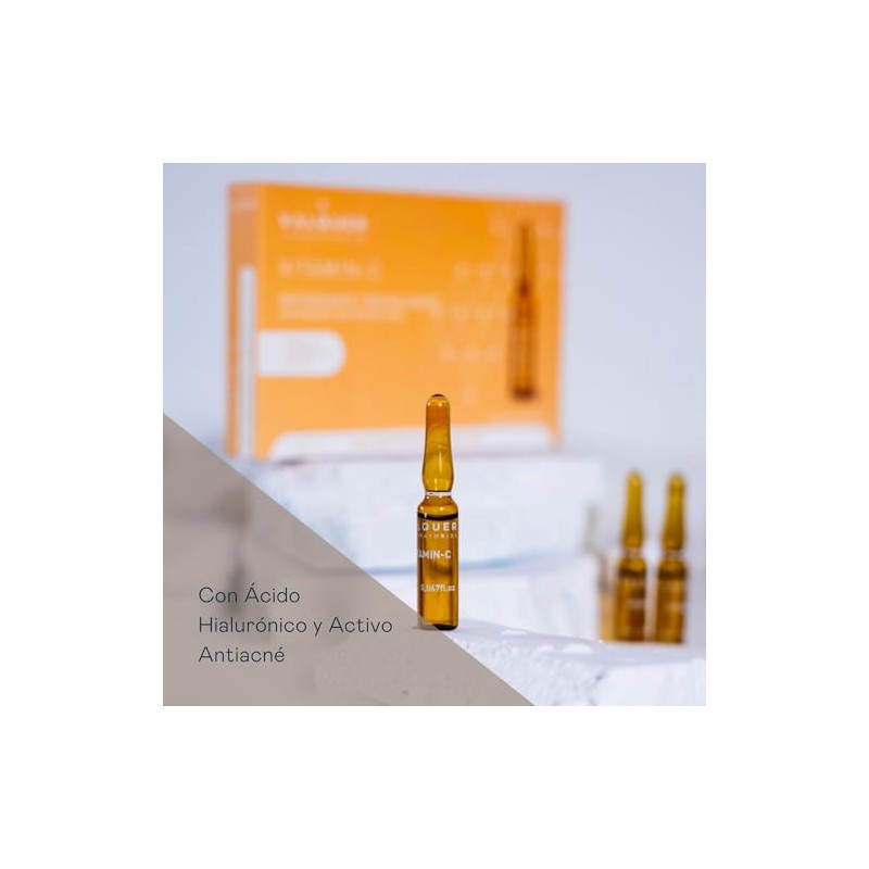 Valquer Serum Facial de Vitamina C en Ampollas 5 x