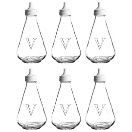 Ravenhead Essentials Vinegar Pot Shaker Cap top Clear (Pack of 6)