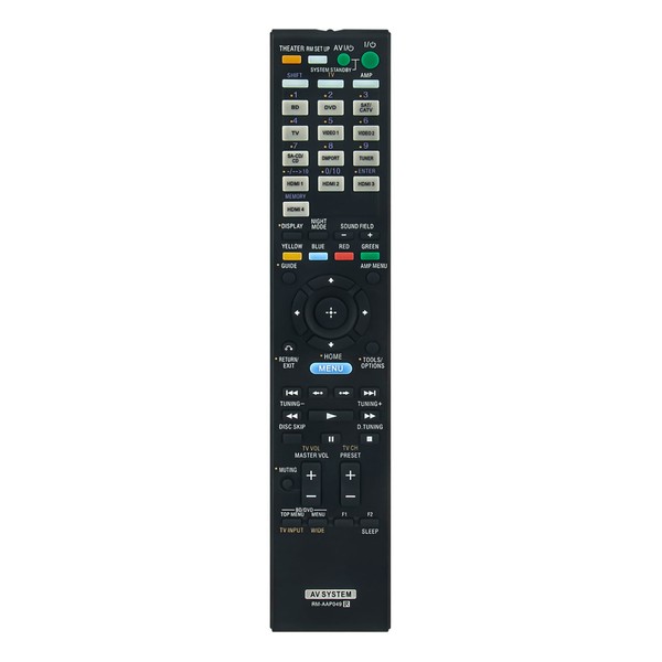 RM-AAP049 Replace Remote Control fit for Sony AV Receiver STR-DH810
