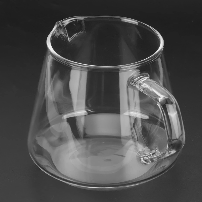 Glass Coffee Pot Server, 13.5oz Glass Coffee Carafe Manual Pour