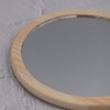 YCHMIR Travel Mirror Hand Mirror for Women Solid Wood Frame