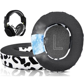 SOULWIT Cooling Gel Replacement Ear Pads for Astro A10 Gen 2 Wired Headset, Ear Pads with Durable Ice Silk Fabric, Comfort Noise Isolation Foam